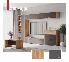 ФЛОРИДА Гостиная (модульная) дуб золотой/графит в Уфе - ufa.mebel24.online | фото