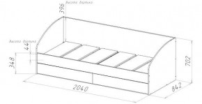 ГЕОМЕТРИЯ ГМТ.01 Кровать с ящиками в Уфе - ufa.mebel24.online | фото 2