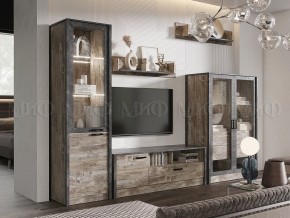 Гостиная Амели (модульная) Дуб Юкон-Бетон темный в Уфе - ufa.mebel24.online | фото