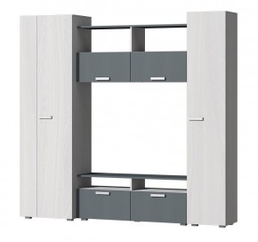 Гостиная Эмми (Анкор светлый/Графит) в Уфе - ufa.mebel24.online | фото 2