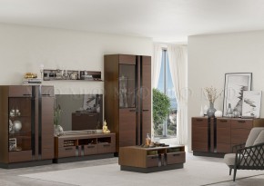 МАГНОЛИЯ Гостиная МДФ (модульная) Дерево/орех в Уфе - ufa.mebel24.online | фото