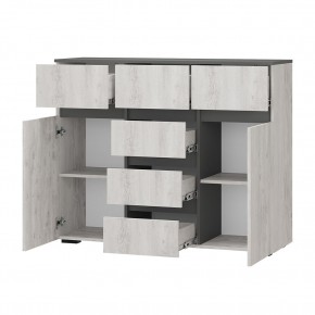 Гостиная Мрия (модульная) Бетон пайн светлый/Графит в Уфе - ufa.mebel24.online | фото 14