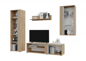 Гостиная Омега (Крафт золотой-Бетон) в Уфе - ufa.mebel24.online | фото 3