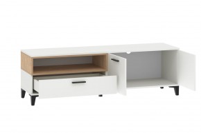 Гостиная "Bergen" (модульная) Белый /Дуб бунратти в Уфе - ufa.mebel24.online | фото 3
