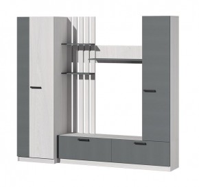 Гостиная Юджи (Анкор светлый/Графит) в Уфе - ufa.mebel24.online | фото 2