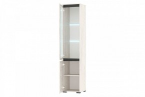 ГРЕТТА Пенал-витрина 1В1С (дуб крафт) в Уфе - ufa.mebel24.online | фото 2