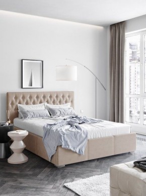 Интерьерная Кровать Октавия Бежевый 1400x2000 в Уфе - ufa.mebel24.online | фото