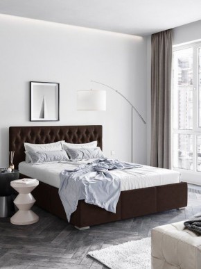 Интерьерная Кровать Октавия Коричневый  1400x2000 в Уфе - ufa.mebel24.online | фото