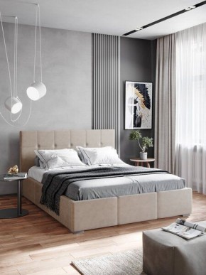Интерьерная Кровать Рио 1.6 Ортопед на опорах Бежевый в Уфе - ufa.mebel24.online | фото