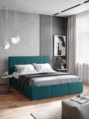 Интерьерная Кровать Рио 1.6 Ортопед на опорах Бирюзовый в Уфе - ufa.mebel24.online | фото