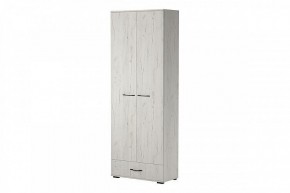 ИТАЛИЯ ШК1Я-800 Шкаф 2дв, 1ящ (дуб крафт белый) в Уфе - ufa.mebel24.online | фото