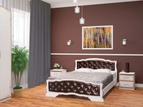 КАРИНА-10 Кровать из массива 1400 в Уфе - ufa.mebel24.online | фото 1