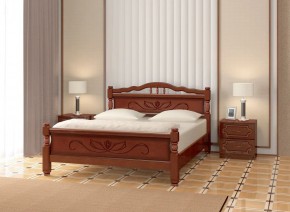КАРИНА-5 Кровать из массива 1600 (Орех) в Уфе - ufa.mebel24.online | фото