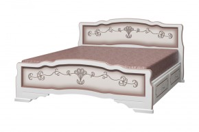 КАРИНА-6 Кровать из массива 900 с 2-мя ящиками в Уфе - ufa.mebel24.online | фото 3