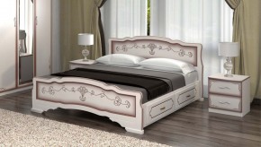 КАРИНА-6 Кровать из массива 900 с 2-мя ящиками в Уфе - ufa.mebel24.online | фото 5