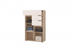 Комод АНТАЛИЯ (Сонома/Графит софт) в Уфе - ufa.mebel24.online | фото 2