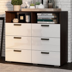 Комод Азаро (Венге/Белый глянец) в Уфе - ufa.mebel24.online | фото 3