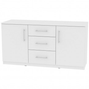 Комод K-70x135x45-1 (Белый) Калисто в Уфе - ufa.mebel24.online | фото