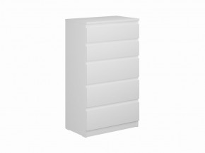 Комод КАСТОР с пятью ящиками, цвет белый в Уфе - ufa.mebel24.online | фото
