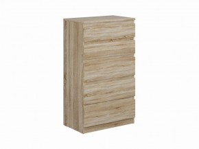 Комод КАСТОР с пятью ящиками, цвет Дуб Сонома в Уфе - ufa.mebel24.online | фото