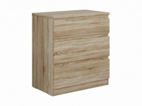 Комод КАСТОР с тремя ящиками, цвет Дуб Сонома в Уфе - ufa.mebel24.online | фото