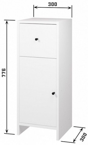 Комод Квадро в Уфе - ufa.mebel24.online | фото 3