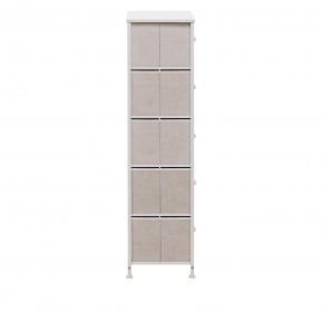 Комод Leset Линкс 5 ящ. (к/з), Каркас Белый, ящики Белые в Уфе - ufa.mebel24.online | фото 5
