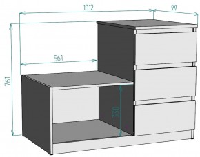 Комод Мальта K207 в Уфе - ufa.mebel24.online | фото 2
