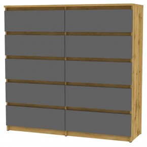 Комод Malta light K155 (ДВ-Графит) в Уфе - ufa.mebel24.online | фото