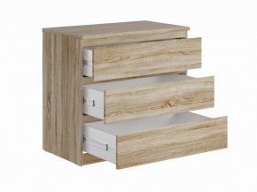 Комод МАЛЬТА с тремя выдвижными ящиками, цвет Дуб Сонома в Уфе - ufa.mebel24.online | фото 3
