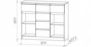НИЦЦА-6 Комод (НЦ.06) в Уфе - ufa.mebel24.online | фото 2