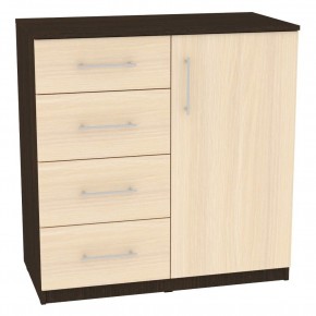 Комод "Калисто (K18)" ручка рейлинг (Венге-ДМ) в Уфе - ufa.mebel24.online | фото