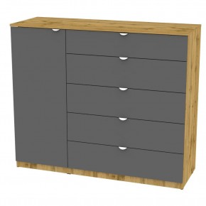 Комод "Калисто (K40)" ручка торцевая (ДВ-Графит) в Уфе - ufa.mebel24.online | фото