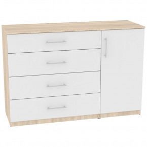Комод "Калисто (K45)" ручка рейлинг (ДСС-Белый) в Уфе - ufa.mebel24.online | фото