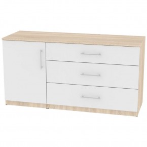Комод "Калисто (K48)" ручка рейлинг (ДСС-Белый) в Уфе - ufa.mebel24.online | фото