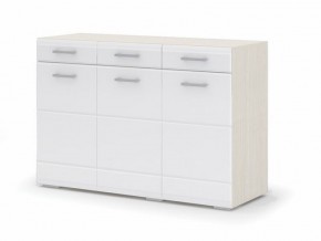 Комод Симба  дуб белфорд-белый глянец в Уфе - ufa.mebel24.online | фото 1