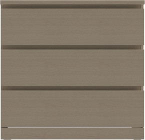 Комод Варма 3 с тремя выдвижными ящиками, цвет дуб белёный в Уфе - ufa.mebel24.online | фото 2