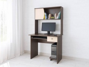 Компьютерный стол Грета-4 венге/дуб молочный в Уфе - ufa.mebel24.online | фото