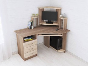 Компьютерный стол Грета-7 ясень шимо/дуб сонома в Уфе - ufa.mebel24.online | фото