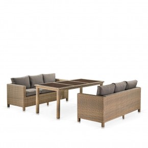 Комплект плетеной мебели T365/S65B-W65 Light Brown в Уфе - ufa.mebel24.online | фото 1