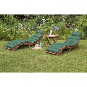 Комплект шезлонги и столик AFM-803A-T133 Beige-Green (2+1) в Уфе - ufa.mebel24.online | фото 1