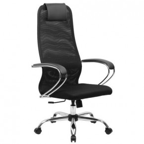 Кресло BRABIX PREMIUM "Ultimate EX-800" хром, плотная двойная сетка Х2, черное, 532911 в Уфе - ufa.mebel24.online | фото 2