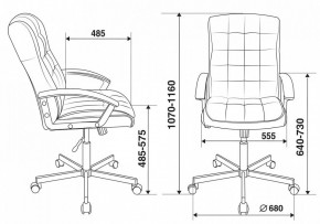 Кресло компьютерное CH-823AXSN/BLACK в Уфе - ufa.mebel24.online | фото 6