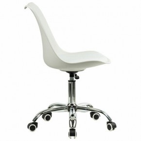 Кресло стул BRABIX "Eames MG-310 CH", хром, пластик белый, экокожа белая, 532923 в Уфе - ufa.mebel24.online | фото 3