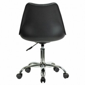 Кресло стул BRABIX "Eames MG-310 CH", хром, пластик черный, экокожа черная, 532925 в Уфе - ufa.mebel24.online | фото 4