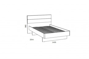 Кровать 1200х2000 "Морти" НМ 041.20 Х с основанием в Уфе - ufa.mebel24.online | фото 7