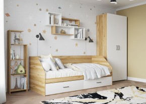 Кровать 800/2 ящика Лайт с настилом ЛДСП в Уфе - ufa.mebel24.online | фото 3
