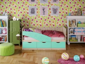 Кровать Бабочки (Бирюза матовая) 1600 в Уфе - ufa.mebel24.online | фото