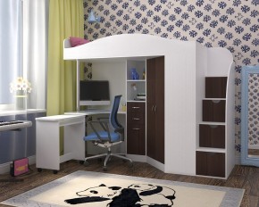 Кровать-чердак Юниор 4 (800*1900) в Уфе - ufa.mebel24.online | фото 2