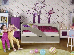 ДЕЛЬФИН-1 Кровать 1600 (Шарли Мокко) в Уфе - ufa.mebel24.online | фото